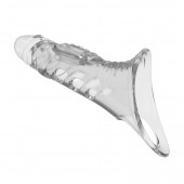 Прозрачная насадка на пенис - 22 см. - Baile - во Владикавказе купить с доставкой