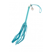 Голубая кожаная плеть - 50 см. - Pecado - купить с доставкой во Владикавказе