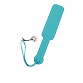 Голубой кожаный пэддл - 37 см. - Pecado - купить с доставкой во Владикавказе