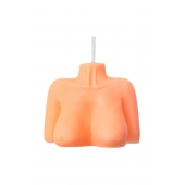 Оранжевая сувенирная свеча «Женский силуэт» - Pecado - купить с доставкой во Владикавказе