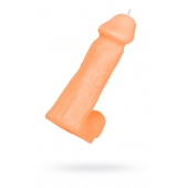 Оранжевая сувенирная свеча «Пенис» - Pecado - купить с доставкой во Владикавказе