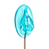 Леденец в форме вагины со вкусом блю кюрасао - 50 гр. - Sosuчki - купить с доставкой во Владикавказе