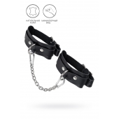 Черные мини-оковы со скруглёнными углами - Pecado - купить с доставкой во Владикавказе