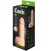 Телесный фаллоудлинитель с мошонкой Cock Next - 17 см. - LOVETOY (А-Полимер) - во Владикавказе купить с доставкой