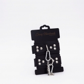 Черные кожаные наручники с регулируемыми ремешками - Crazy Handmade - купить с доставкой во Владикавказе