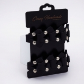 Черные кожаные наручники из звеньев - Crazy Handmade - купить с доставкой во Владикавказе