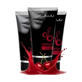 Набор из 3 съедобных лубрикантов JUJU со вкусом вишни - JuJu - купить с доставкой во Владикавказе
