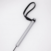 Черный стек с металлической ручкой - Crazy Handmade - купить с доставкой во Владикавказе