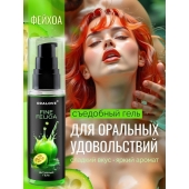 Съедобная смазка на водной основе с ароматом фейхоа - 60 гр. - Биоритм - купить с доставкой во Владикавказе