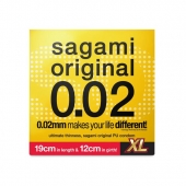 Презерватив увеличенного размера Sagami Original 0.02 XL-size - 1 шт. - Sagami - купить с доставкой во Владикавказе