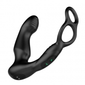 Черный двухмоторный массажер простаты Nexus Simul8 Wave Edition - Nexus Range - во Владикавказе купить с доставкой