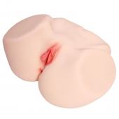 Мастурбатор-полуторс с двойным слоем материала и вибрацией Jenny Onahole Real Vagina - KOKOS - во Владикавказе купить с доставкой