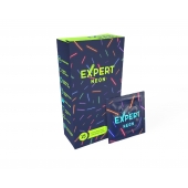 Светящиеся в темноте презервативы Expert Neon - 15 шт. - Expert - купить с доставкой во Владикавказе