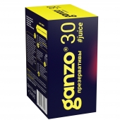 Ароматизированные презервативы Ganzo Juice - 30 шт. - Ganzo - купить с доставкой во Владикавказе
