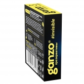 Супертонкие презервативы Ganzo Invisible - 15 шт. - Ganzo - купить с доставкой во Владикавказе