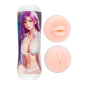 Двусторонний мастурбатор аниме - ротик и вагина - Tokyo Style - во Владикавказе купить с доставкой