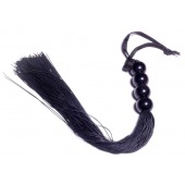 Черная силиконовая плеть - 37 см. - Boys of Toys - купить с доставкой во Владикавказе