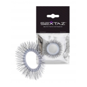 Круглое эрекционное кольцо с «ресничками» - Sextaz - во Владикавказе купить с доставкой