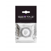 Эластичное эрекционное кольцо с длинными черными «ресничками» - Sextaz - во Владикавказе купить с доставкой