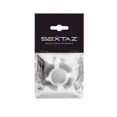 Эластичное кольцо с «ресничками» и 4 шариками - Sextaz - во Владикавказе купить с доставкой