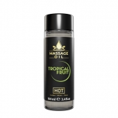 Массажное масло c ароматом тропических фруктов Massage Oil - 100 мл. - HOT - купить с доставкой во Владикавказе