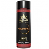 Массажное масло с согревающим эффектом Massage Oil Warming - 100 мл. - HOT - купить с доставкой во Владикавказе