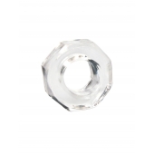 Прозрачное эрекционное кольцо в форме гайки - Sex Expert - во Владикавказе купить с доставкой