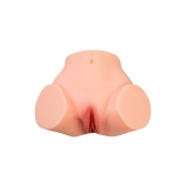 Телесный реалистичный мастурбатор-полуторс с 2 любовными входами - No Name - во Владикавказе купить с доставкой