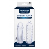 Набор из 2 прозрачных насадок на член Seductive Tickler Sleeves Set - NMC - во Владикавказе купить с доставкой