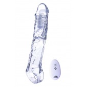 Прозрачная насадка-удлинитель Length Enhancer With Bullet с подхватом - 22,3 см. - NMC - во Владикавказе купить с доставкой