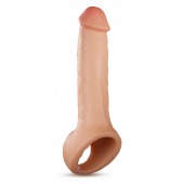 Телесная насадка-удлинитель Thrive 8.75 Inch Realistic Penis Extender Sleeve - 22,2 см. - Blush Novelties - во Владикавказе купить с доставкой