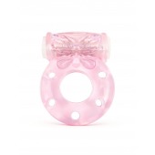 Розовое эрекционное виброкольцо с бабочкой - 1137 - во Владикавказе купить с доставкой