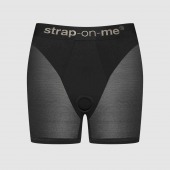 Трусики-шорты для фиксации насадок Strap-on-me Harness Lingerie Halo - size XS - Strap-on-me - купить с доставкой во Владикавказе