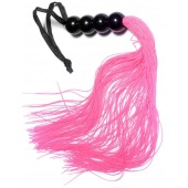 Розовая силиконовая плеть - 35,5 см. - Boys of Toys - купить с доставкой во Владикавказе