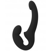 Черный безремневой страпон Share Lite - Fun Factory - купить с доставкой во Владикавказе