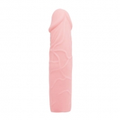 Удлиняющая насадка на пенис телесного цвета - 18 см. - Baile - во Владикавказе купить с доставкой