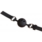 Малый силиконовый кляп-шар на ремешках - Orion - купить с доставкой во Владикавказе