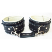 Оковы на руки со светлым подкладом - БДСМ Арсенал - купить с доставкой во Владикавказе