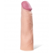 Реалистичная насадка с ярко выраженной головкой - 16,5 см. - A-toys - во Владикавказе купить с доставкой