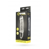 Прозрачная насадка с петлёй для фиксации - 14 см. - ToyFa - во Владикавказе купить с доставкой