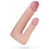 Поясной страпон с насадкой для двойного проникновения - 16 см. - ToyFa - купить с доставкой во Владикавказе