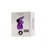 Эрекционное кольцо с подхватом мошонки и стимуляцией клитора Bullet Lastic Ring - Adrien Lastic - во Владикавказе купить с доставкой