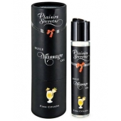 Массажное масло с ароматом пина колады Huile de Massage Gourmande Pina Colada - 59 мл. - Plaisir Secret - купить с доставкой во Владикавказе