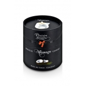 Массажная свеча с ароматом кокоса Bougie de Massage Gourmande Coco - 80 мл. - Plaisir Secret - купить с доставкой во Владикавказе