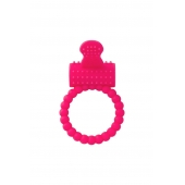 Розовое силиконовое виброкольцо A-toys - A-toys - во Владикавказе купить с доставкой