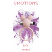 Розовое эрекционное виброколечко Emotions Minnie Light pink - Lola Games - во Владикавказе купить с доставкой