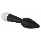 Чёрная анальная насадка для душа Anal Douche Rear Splash - Orion - купить с доставкой во Владикавказе