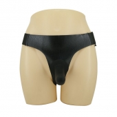 Страпон на эластичных ремнях Ultra Harness Les Dildo - 15 см. - Baile - купить с доставкой во Владикавказе