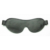 Маска на глаза из гладкой кожи - БДСМ Арсенал - купить с доставкой во Владикавказе