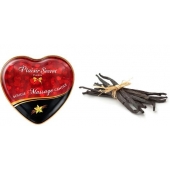 Массажная свеча с ароматом ванили Bougie Massage Candle - 35 мл. - Plaisir Secret - купить с доставкой во Владикавказе